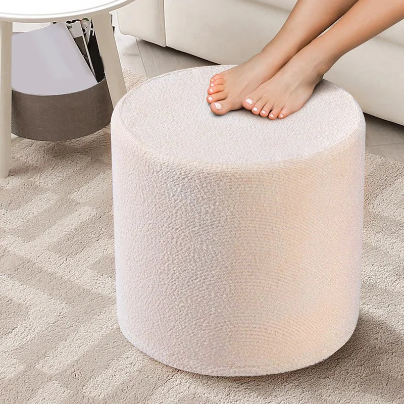 Wellnest Cozy Bouclé Ottoman