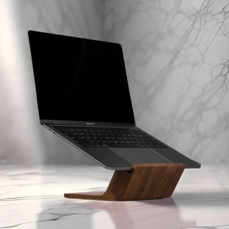 WellNest Elevated Wooden Laptop Stand