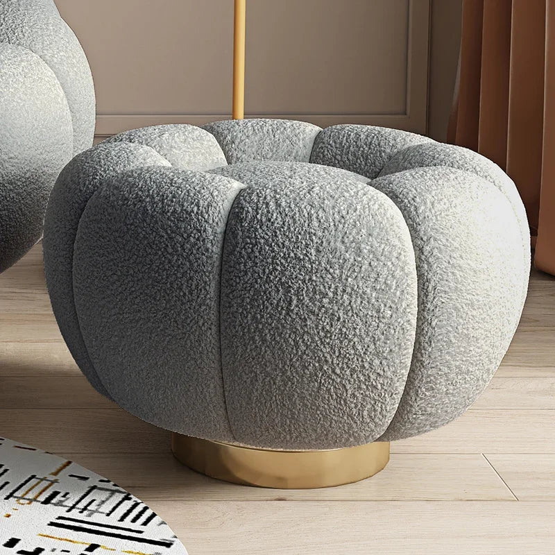 Wellnest Pumpkin Sofa Low Stool