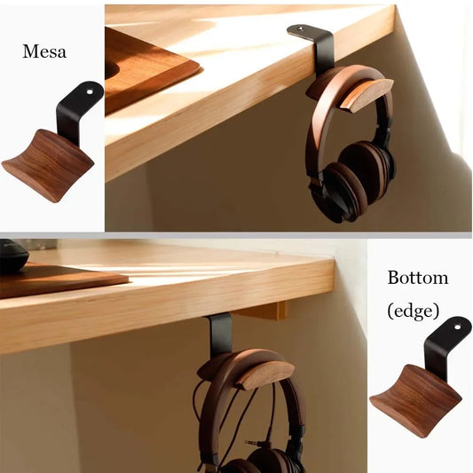 Wellnest Premium Wooden Headphone Stand