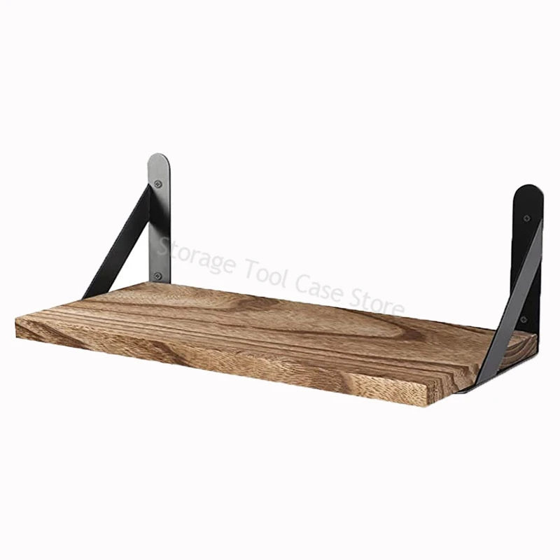 Wellnest Rustic Floating Wooden Shelves