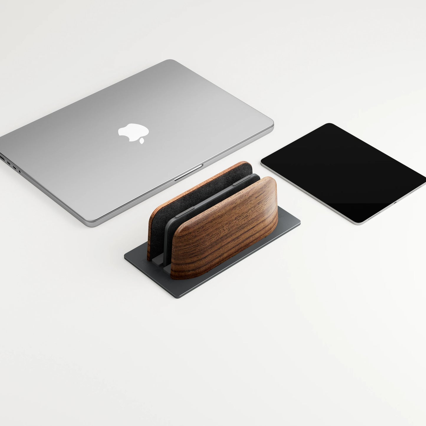 WellNest Dual-Slot Vertical Laptop Stand