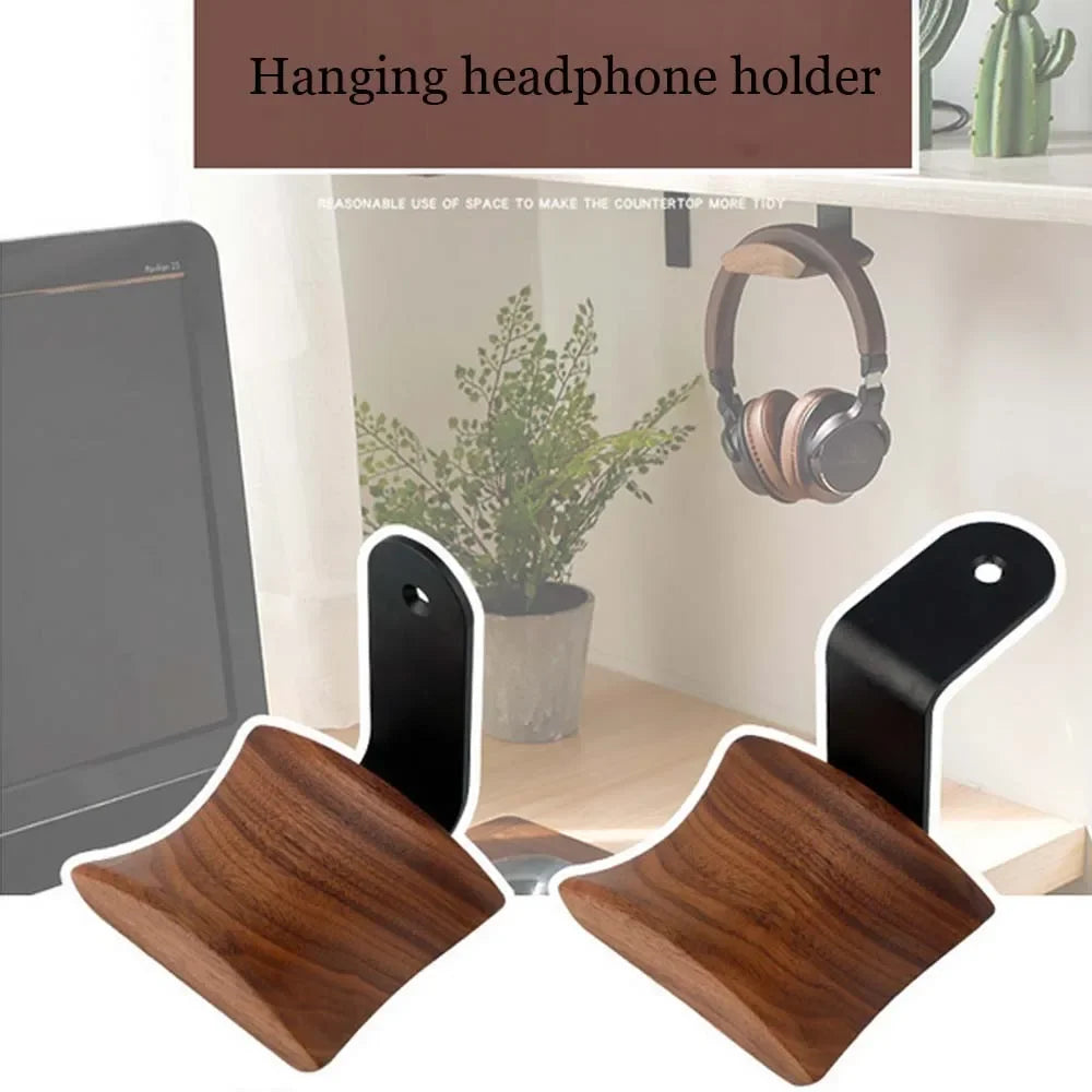 Wellnest Premium Wooden Headphone Stand