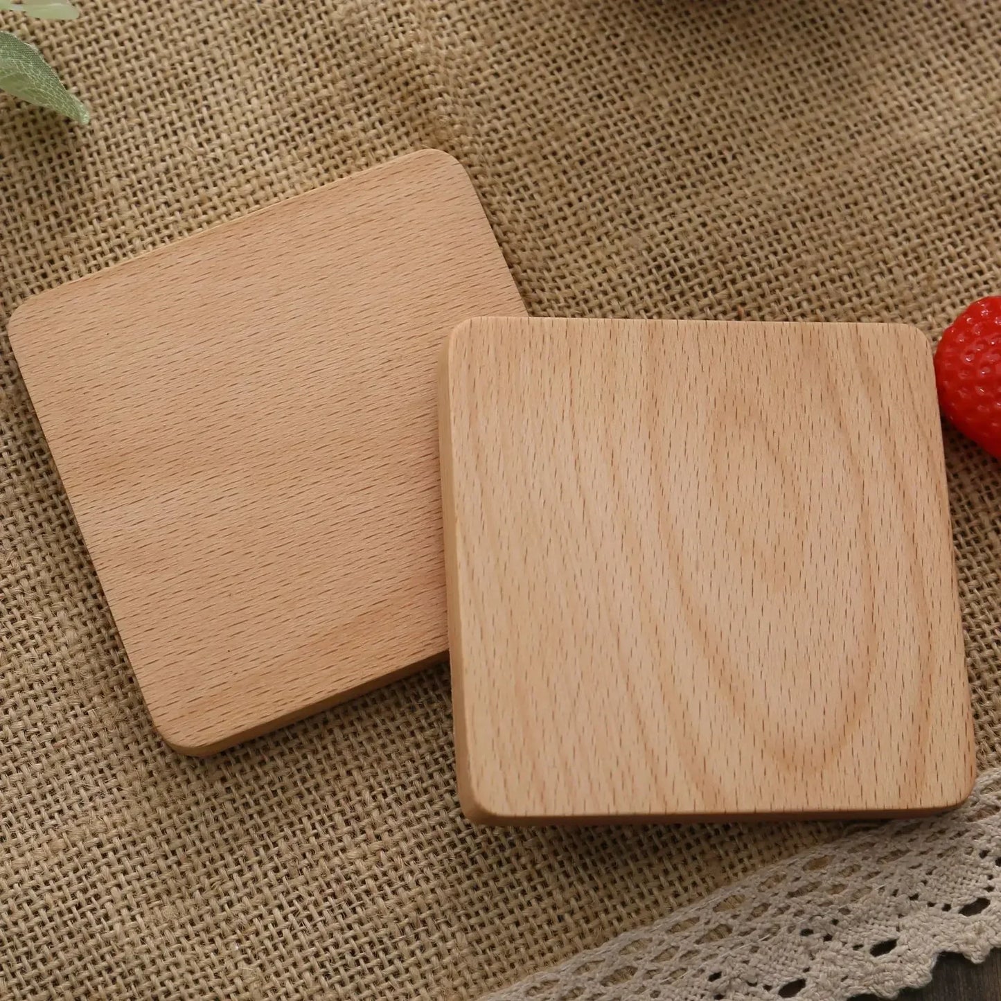 Wellnest Wood Coasters