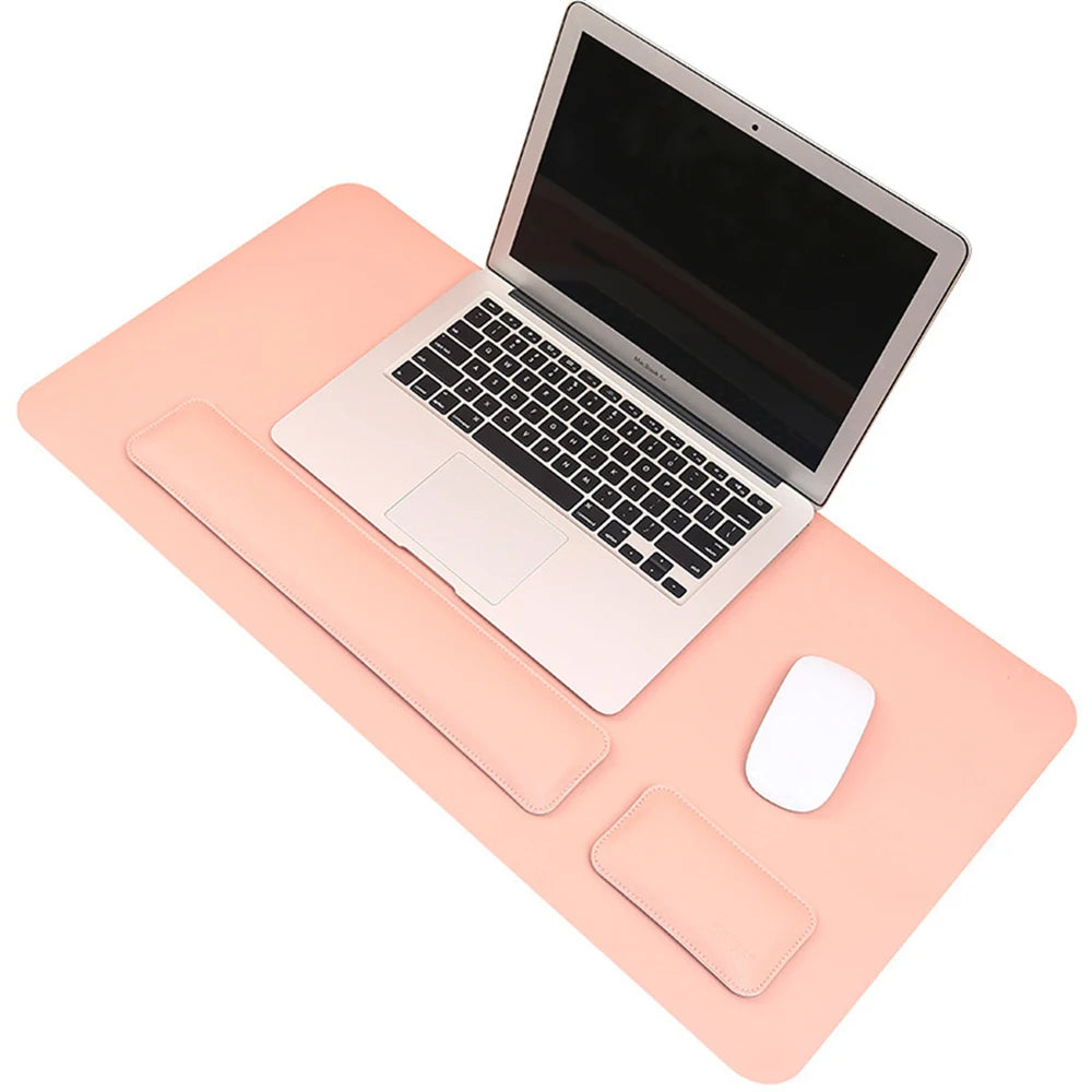 Wellnest Ergonomic Wrist Rest & Desk Mat Set