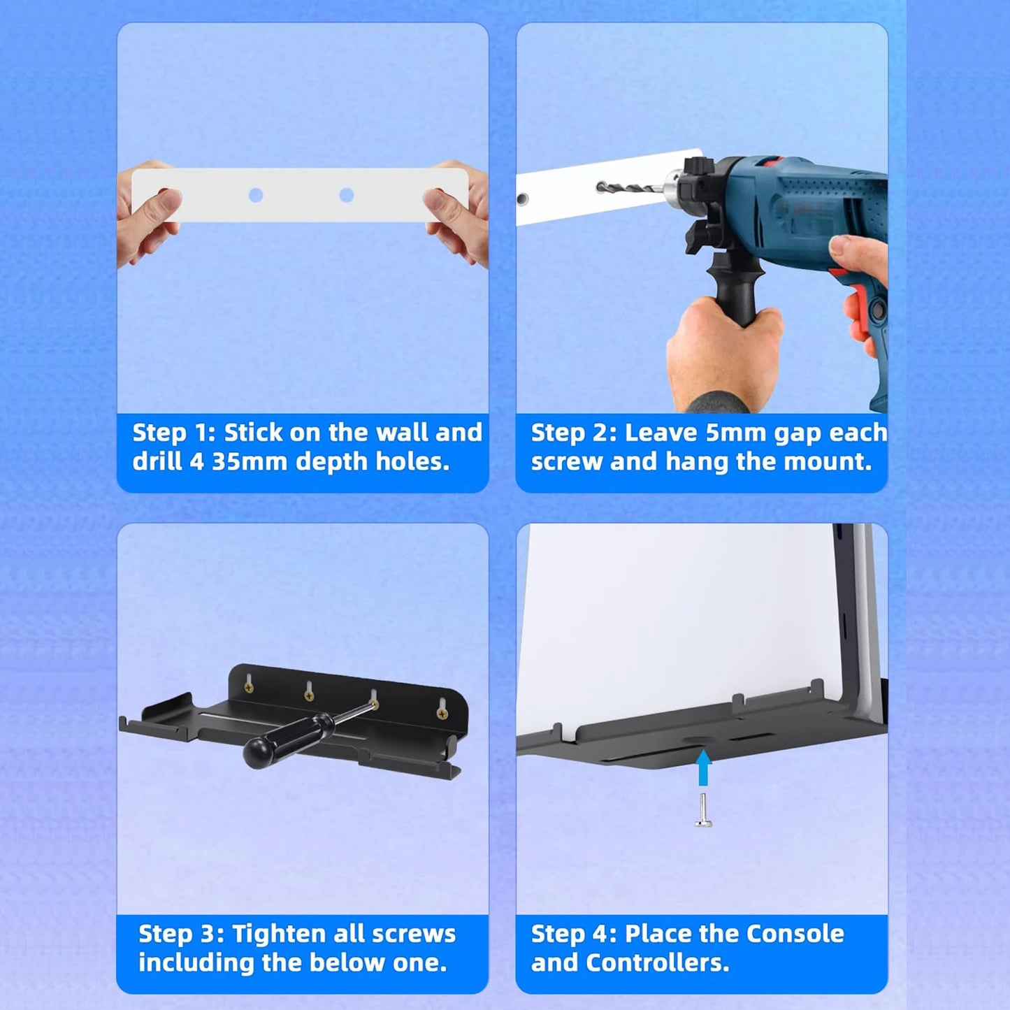 WellNest Wall Mount for PS5