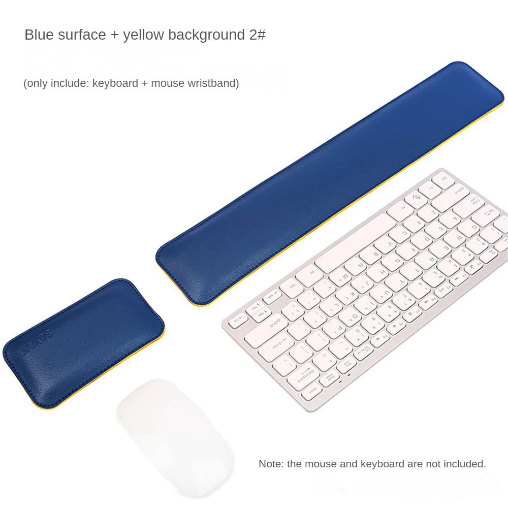 Wellnest Ergonomic Wrist Rest & Desk Mat Set